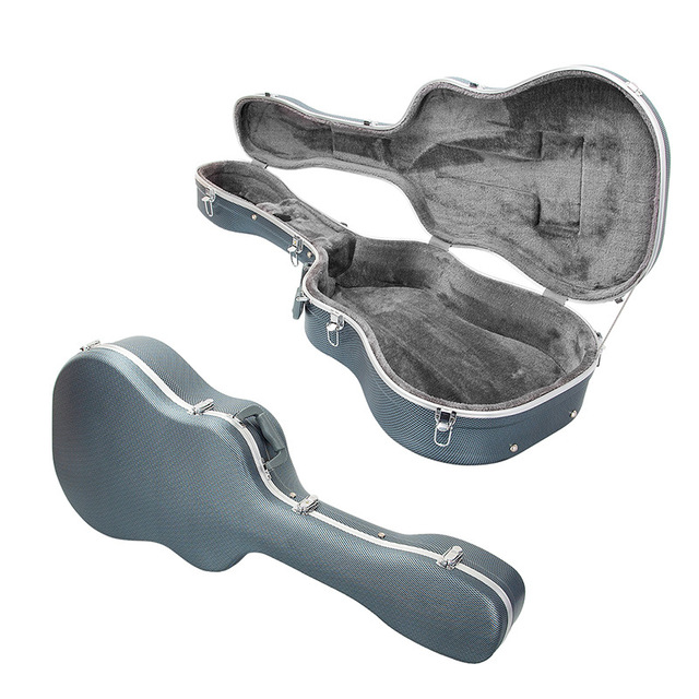 Thickened ABS Guitar Case 40-Inch 41-Inch Waterproof Shockproof Heavy-Duty Secure Lock Musical Instrument Luggage