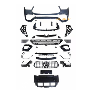 Kit de carrocería estilo GLE63s AMG, difusor trasero de parachoques delantero para <span class=keywords><strong>Mercedes</strong></span> <span class=keywords><strong>Benz</strong></span> <span class=keywords><strong>GLE</strong></span> Class W167 V167 AMG 2020 <span class=keywords><strong>2021</strong></span> 2022 + - Product Image 6