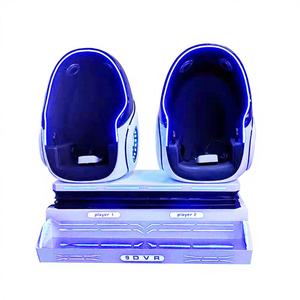 Hot <b>Sales</b> Electric System Indoor Metal Virtual Reality Rides 2 <b>Seats</b> 9D VR Cinema VR Gaming Adventure Park <b>Garden</b> - Product Image 1