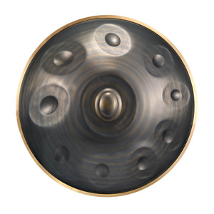 Hluru <span class=keywords><strong>Handpan</strong></span> fabriqué à la main de 22 pouces (10 notes)-Réglage professionnel D-Kurd 432Hz pour le studio et la performance - Product Image 2