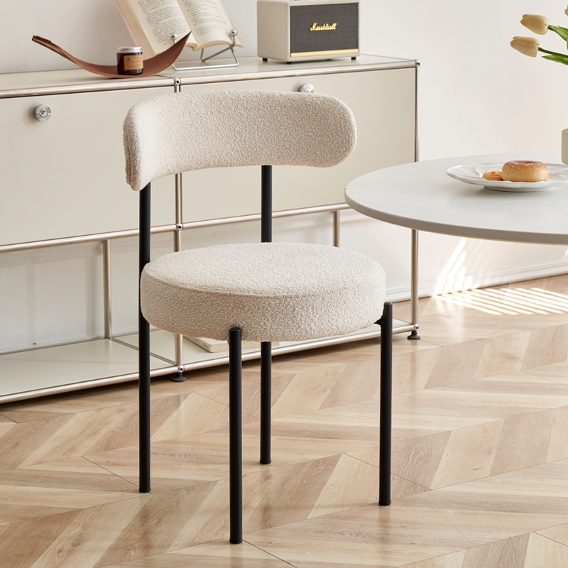 Colorful Contemporary Luxury Dining Chair Lamb