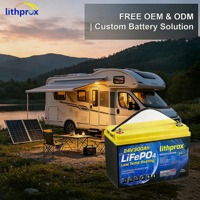 Batterie à décharge profonde haute performance 25,6 V 300 Ah LiFePO4 de qualité A avec BMS intelligent pour VR, RS485, borne M8, 6000 cycles, CE RoHS IP67, OEM ODM