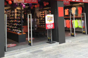 공장 직공급 알루미늄 합금 구조 검정 ABS 기지 도난 방지 경보기 게이트 RF 8.2MHz EAS 감지 시스템 - Product Image 2