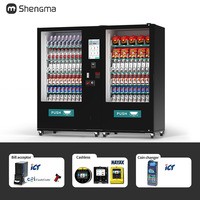 Dos lados Automático Espacio de almacenamiento de alta capacidad Nueva máquina expendedora Proveedores Máquina Expendedora de bebidas
