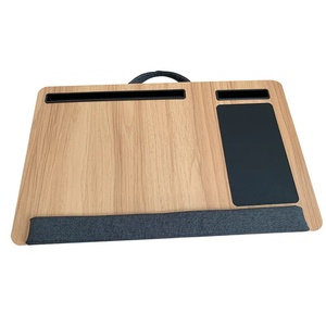 שולחן חפיפה נייד עם כרית כרית מתכווננת שולחן כתיבה מחשב נייד - Product Image 2