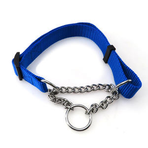 Cadena de anillo de Metal ajustable para <span class=keywords><strong>Collar</strong></span> de perro, sin níquel, chapada, Martingale, fabricante profesional - Product Image 6