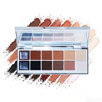 Nouvelle Arrivée Palette de Maquillage Fards à Paupières Crème et Mats Pressés 12 Couleurs Cosmétique Beauté Fard à Paupières Quotidien Marque Privée