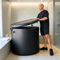 Baignoire Gonflable Combinée Sauna et Bain de Glace pour Centre de Bien-être Suisse – Vente en Gros