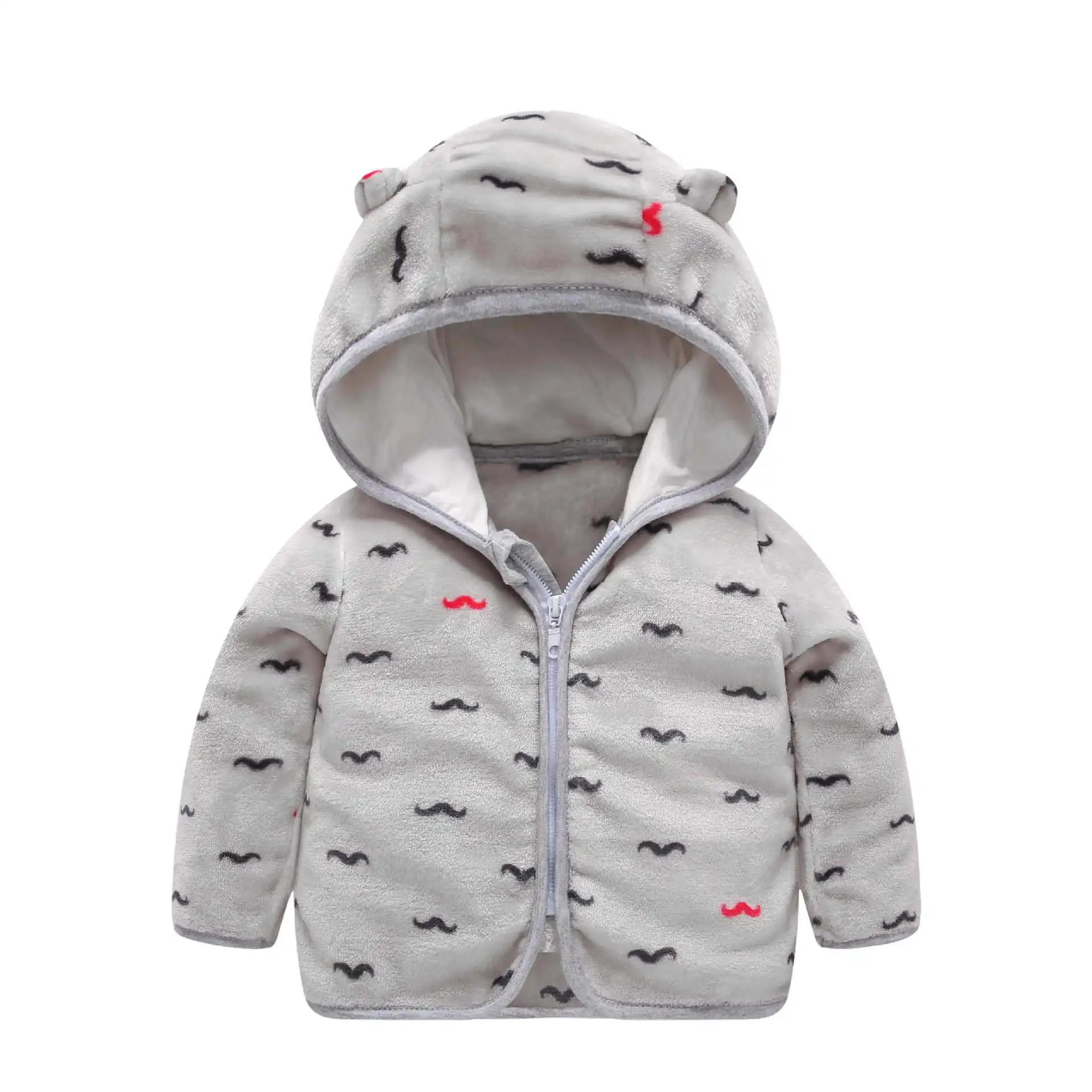 Jaqueta e casaco de inverno para bebês, casaco quente de pele para meninas e bebês recém-nascidos, novidade 2024