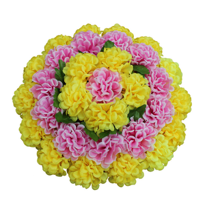 Corona Fúnebre <span class=keywords><strong>de</strong></span> Plástico <span class=keywords><strong>de</strong></span> 45 cm Decorada con <span class=keywords><strong>Flores</strong></span> Artificiales, Diseño <span class=keywords><strong>de</strong></span> Corona Fúnebre con LED - Product Image 2