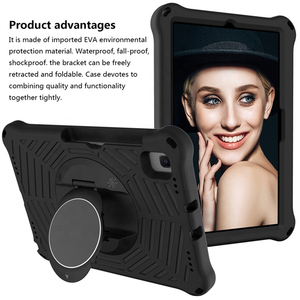 Weiche Schutzhülle mit Verstellbarem Schultergurt, Klappständer und EVA-Material mit Griff für iPad Air 4/ Pro 11 12.9 - Product Image 4