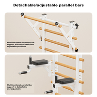 Barre de traction murale en bois pour fitness, échelle suédoise, vente chaude directe usine Chine
