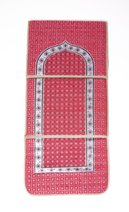 Estera de viaje plegable sublimada personalizada Yoga acolchado oración piso protección gatear gimnasio Camping estera plegable - Product Image 5