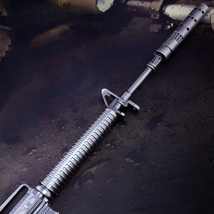 ขายส่งดาบของเล่นเด็ก ปืนเจได ปืน <span class=keywords><strong>M16a4</strong></span> พวงกุญแจโลหะ งานฝีมือโลหะผสมสังกะสี จี้ห้อยพวงกุญแจ - Product Image 3