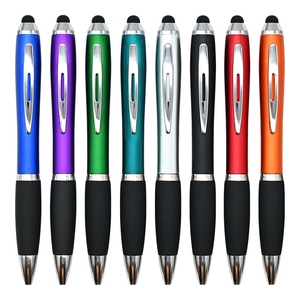 3-in-1 Promotional Ballpoint <b>Pen</b> with Stylus and LED Light Custom Logo for Trade Shows Corporate Events Giveaways - Product Image 2