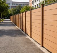 Planches de clôture de jardin en WPC à faible entretien avec surface facile à nettoyer, résistantes à la décomposition et aux UV, pour clôtures de ranch, de maison et de jardin