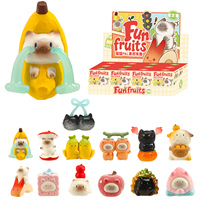 Cat PAI Hars Blind Box Siamese Kat Figuur Fun Fruits Mystery Box Creatief Paar Desktop Verjaardagscadeau Unisex