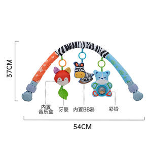 Caliente cuna <span class=keywords><strong>arco</strong></span> juguete bebé sonajero juguete bebé cama campana móvil dibujos animados colgante juguete cuna cabecera Clip juego <span class=keywords><strong>arco</strong></span> colgante Animal de peluche - Product Image 6