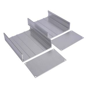 Customized Bending Industrial Extrusion Aluminum Electronics Amplifier <b>Box</b> Enclosure Case <b>Metal</b> Chassis Shell - Product Image 2