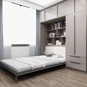 Moontree מותאם אישית המלכה גודל כפול מורפי קיר מיטה מיטה עם חדר שינה קיר - Product Image 6