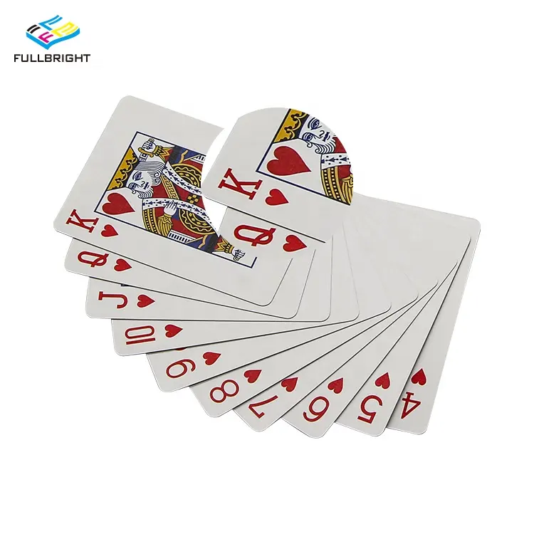 Toptan Custom Made hile oyun baskı Poker Spielkarten oyun kartı