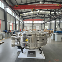 Machine de tamisage rotative Zhongren en acier inoxydable avec moteur ABB pour poudres fines de qualité alimentaire, norme GMP, roulement NSK, tamisage à 99 %