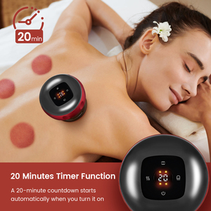 3 in 1 Body <strong>Face</strong> Health <strong>Massager</strong> <strong>Electric</strong> Cupping Therapy <strong>Machine</strong> 6 Gear Heating Chinese Smart Gua Sha Massage Cupping Tool