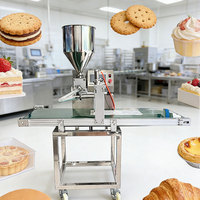 Machine de remplissage automatique hygiénique en acier inoxydable ZD200F1, équipement industriel pour la superposition de desserts parfaits dans les cafés