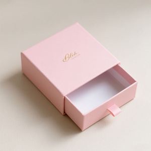 Wholesale Recycled Materials Drawer <b>Box</b> <b>Gift</b> <b>Box</b> Ring <b>Earrings</b> Necklace Bracelet Case Private Label Jewelry Packaging <b>Box</b> - Product Image 6
