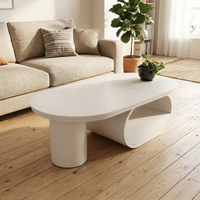 Table basse en bois pour salon, mobilier de maison moderne, combinaison circulaire, écologique, durable, facile à nettoyer, luxe léger, minimaliste