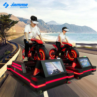 Máquina de juego que funciona con monedas, simulador de motocicleta VR, realidad virtual, simulador de coche de carreras
