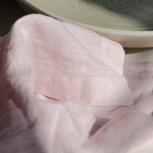 Tuyệt vời kết cấu sâu HEM miered góc tinh khiết pháp lanh Khăn ăn - Product Image 2