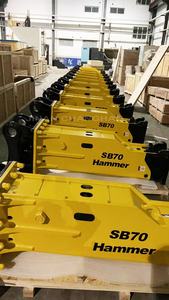 PC200-7 PC200-8 CAT320 EX210 R210 Escavadeira Martelo 20 Ton Escavadeira Hidráulica Rock <span class=keywords><strong>Breaker</strong></span> - Product Image 5