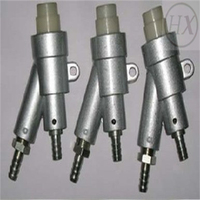 Machine de sablage à sec manuelle personnalisée avec table rotative pour le ponçage des matériaux en verre/céramique, facile à utiliser