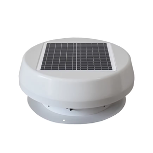 Glamping Dôme géodésique Tente Toit monté à l'énergie solaire Ventilation extracteur Ventilateur d'air extérieur pour événements Maison Toit Ventilateur d'extraction d'air - Product Image 2