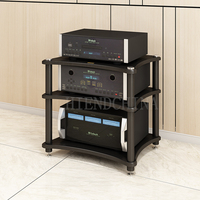 LTZ-03 Soporte para Altavoz de Audio HiFi, Reproductor de CD, Amplificador, Preamplificador, Decodificador, Estante, Trípode, Base con Amortiguador de Impactos
