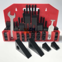 Fraiseuse ensembles de serrage M10 fraiseuse outil combinaison plateau moule pièces 58 pièces kit de serrage