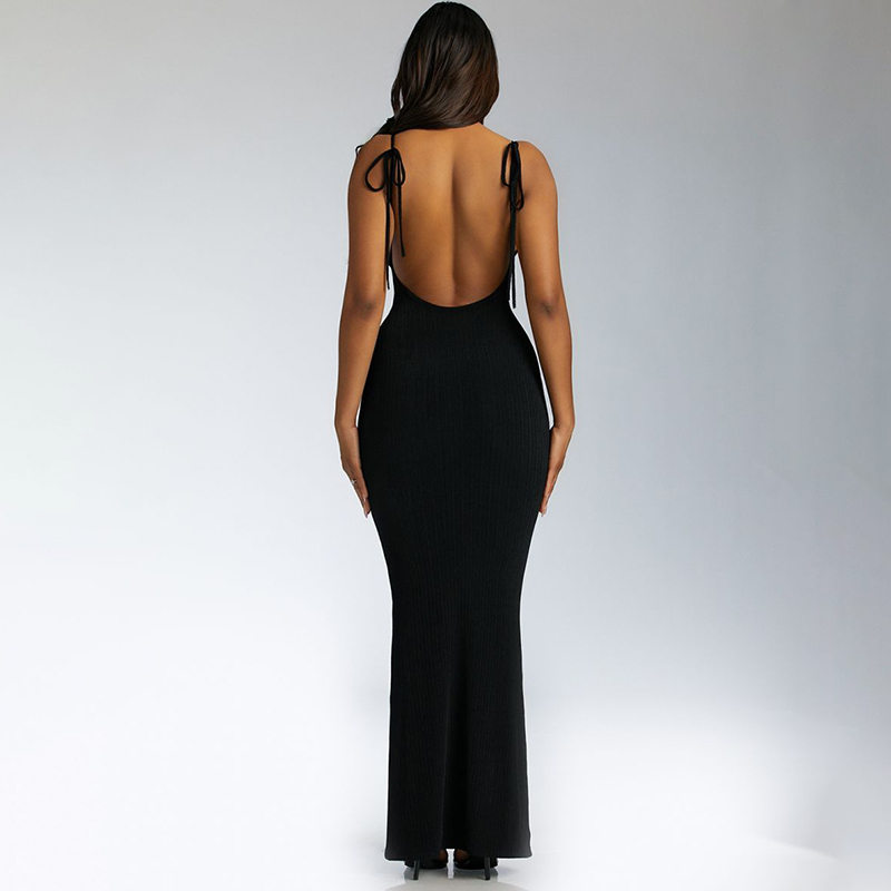 Shop Our Elegant Women's Casual Black Sleeveless Maxi Dress Shop Our Elegant Women's Casual Black Sleeveless Maxi Dress