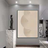 Art original de haute qualité, décoration murale moderne pour la maison, toile, peinture à l'huile abstraite 3D texturée, 100% peinte à la main, cadre en bois, sur mesure