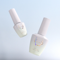 Nouvelle arrivée 4ml 12ml de vernis à ongles de couleur dégradée pastel bouteille vide avec brosse fournisseur professionnel d'emballage de bouteille de vernis à gel