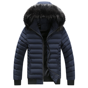 Denim Custom Black Wax Waxed Men's <b>Running</b> <b>Jacket</b> Long Casual Winter Zipper Closure Waterproof Polyester/Nylon - Product Image 1