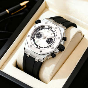 Reloj de Buceo de Alta Calidad con Caja Sólida Personalizada, Movimiento Mecánico, Esfera de Cristal de Zafiro, Resistente al Agua hasta 50 Bares, Acero Inoxidable - Product Image 1