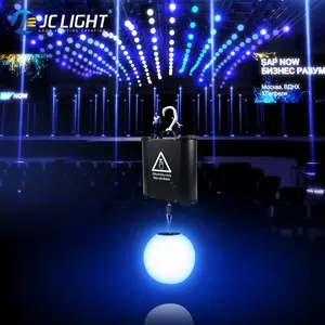 Bühnen-DJ-Ausrüstung Kinetic Led Lifting Ball Winch Buntes Dmx Led Lift Ball Kinetic Lighting System