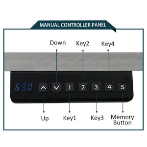 Offre spéciale Mobilier de bureau à domicile Bureau moderne économique à double moteur électrique à 3 étages à hauteur réglable - Product Image 3
