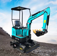 Mini-excavatrice de 2 tonnes conçue pour les projets d'ingénierie de petite et moyenne taille avec une excellente stabilité