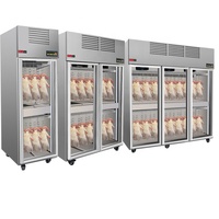 Réfrigérateur Commercial Économique pour Viande Séchée, Affichage Numérique, Déshumidification Rapide, Préservation Automatique, Porte Simple, Hygiène Optimale