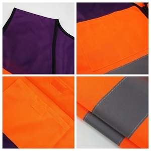 سترة سلامة العمل العاكسة من ANSI ذات الشعار المخصص الشعبي المصنوعة في الصين سترة عاكسة عالية الوضوح - Product Image 4