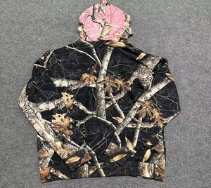 Sweat-shirt, T-shirt et Hoodie Camouflage en Coton de Haute Qualité pour Hommes, Personnalisés, avec Impression Arbre de Chasse, Style Vintage et Patchs Effet Vieilli, Vente en Gros - Product Image 6