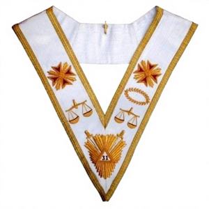 Nouvelle Arrivée Colliers de Régalia Maçonniques Brodés 3D Style Urbain Respirant Confortable Toile Décontractée - Product Image 2