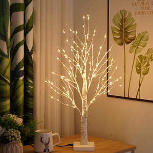 Nhân tạo Birch twig Tree Lights hiển thị Tree với ấm LED Battery Operated Tabletop trang trí cây nhân tạo - Product Image 5